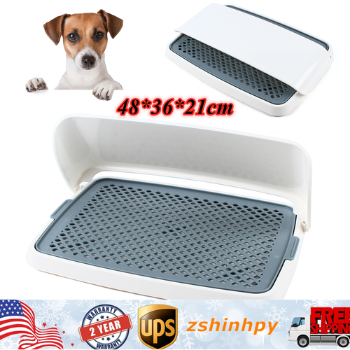 Dog Training Toilet Indoor Potty Pet Litter Box Puppy Pad Holder Tray