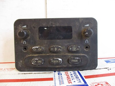   2006 ESCALADE REAR CLIMATE CONTROL TEMPERATURE FAN VOLUME AUX INPUT