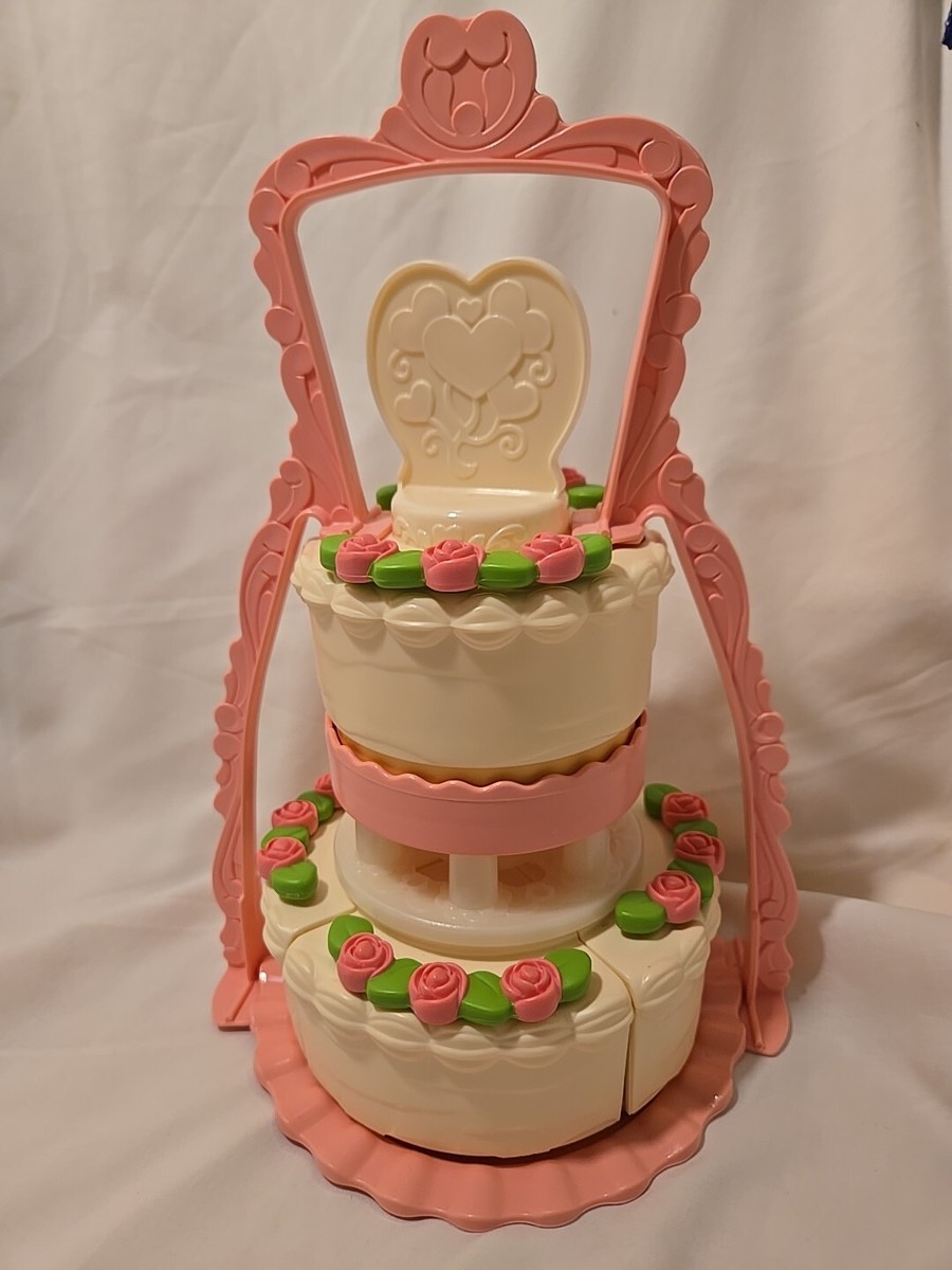 vintage fisher price CREATE A CAKE wedding birthday Fun With Food play set