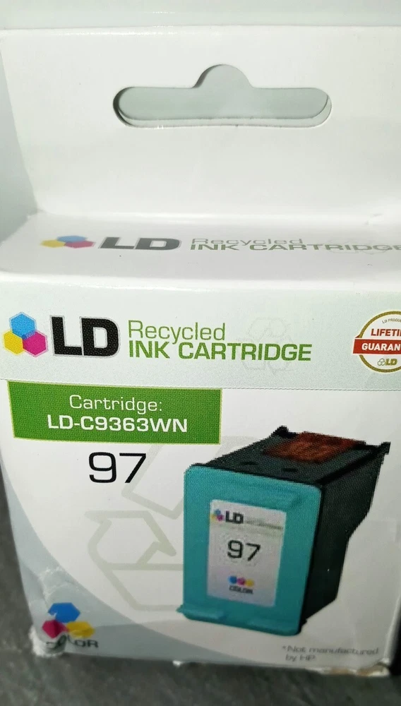 HP Photosmart 375 Compact Photo Printer 3 packs paper 2 ink cartridges Bundle