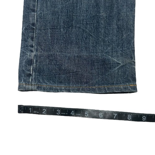 208 Karakuri Tamashii multi pocket jeans denim vintage 00s Japanese script - Picture 22 of 24