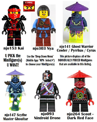 lego ninjago villain minifigures