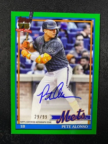 2026 Topps Series 1 Pete Alonso Red Foil (RAW)