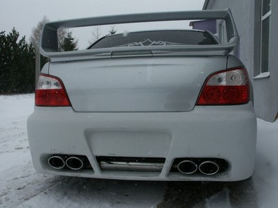 FOX Sportauspuff Subaru Impreza 2 WRX STI GD/GG 2000-2007, 2x115x85mm re/li
