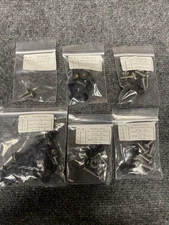 Suzuki 11-14 GSXR 600 / 750 Faring Bolts Kit Stainless Steel Silver New