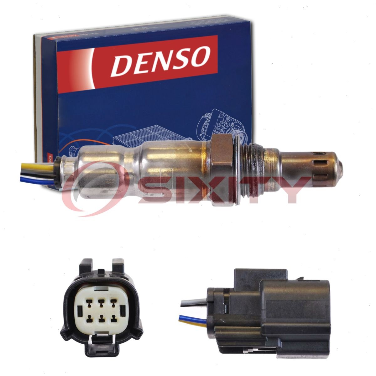 Denso Upstream Left Air Fuel Ratio Sensor for 2017-2019 Ford E-350 Super bz