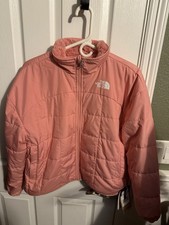 The North Face Girls Reversible Shasta Full Zip Terracotta Jacket NEW XL 14/16