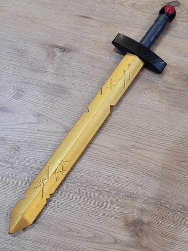24” Foam Scarlet Golden Battle Sword Finn Adventure Cosplay Costume Prop