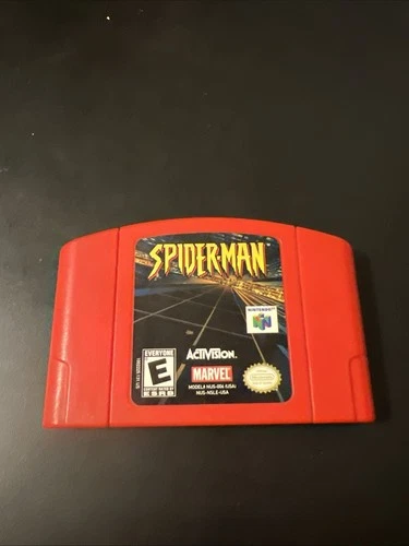Spider-Man Nintendo 64 N64 Authentic Cartridge