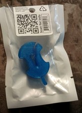 Cello Mute Sapphire Blue By Vioweiss New In Bag Made In USA 1 Hole 3D Sound