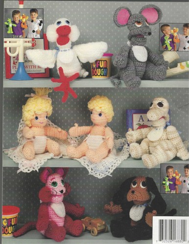 Happy Hands Puppets ~ Annie's Attic - Crochet - Picture 2 of 2