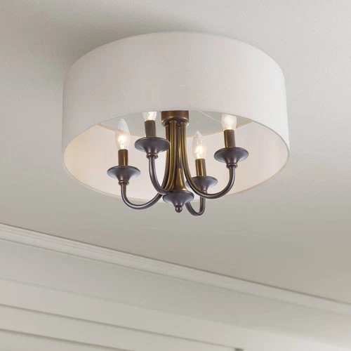 Maxim Bongo 18"W Oiled Bronze 4-Light Ceiling/Pendant Light - Picture 1 of 6