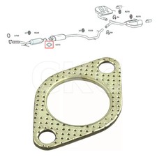 For Volvo V70 Models 2.5 Petrol Front Down Pipe Lower CAT Section Exhaust Gasket