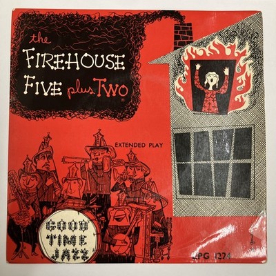 The Firehouse Five Plus Two Vol 5 - Good Time Jazz 7'' Vinyl EP Dixieland Jazz