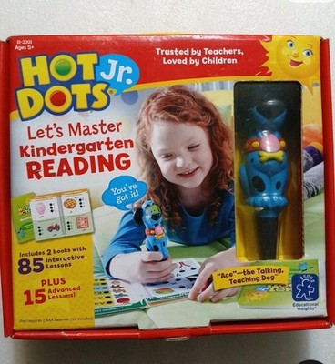 Hot Dots Jr. Let's Master Kindergarten Reading NEW