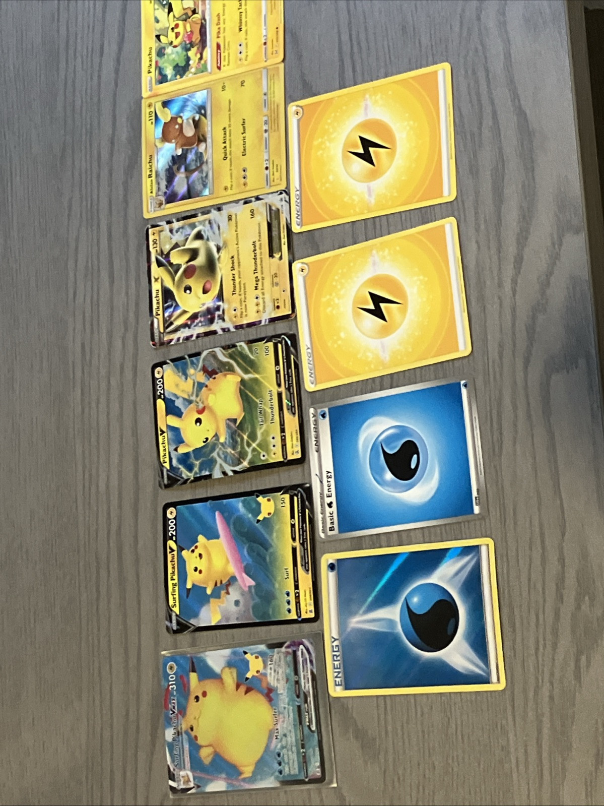 Pikachu collection | VMAX,V,EX,EVOLUTION,ENERGY