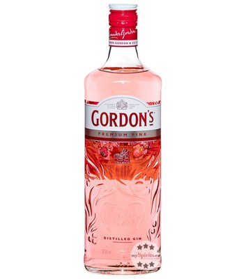 Gordon's Premium Pink Distilled Gin / 37,5 % Vol. / 0,7 Liter-Flasche