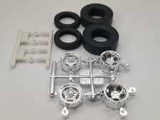 Halibrand Mag Wheels Drag Slicks Tires For 65 Chevy Ii Gasser Moebius 125 Model