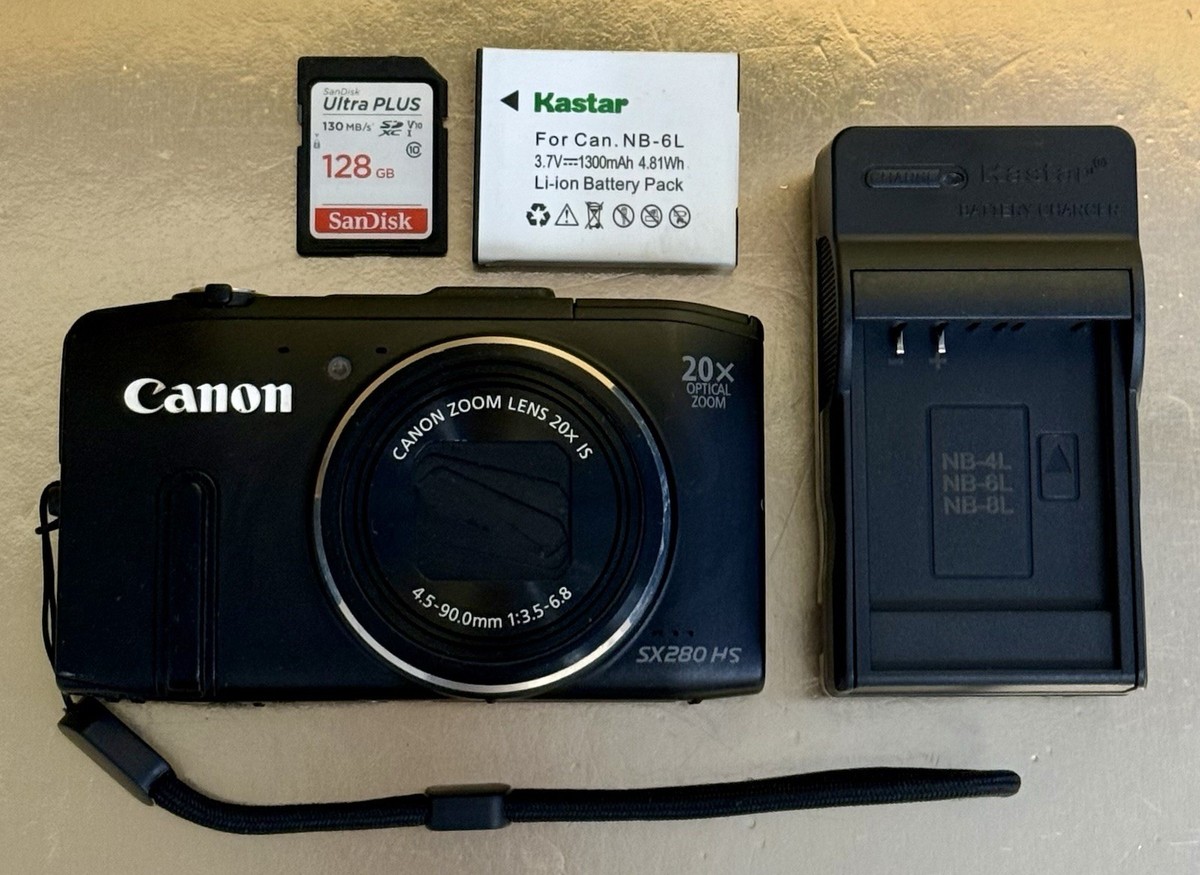 Canon PowerShot SX280 HS Black12.1MP20x Canon PowerShot SX280 HS 