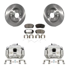 Front Brake Rotors Pads Calipers Kit for Kia Optima Niro 2016-2022 oe4I Stock OE