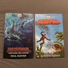 Deadpool vol. 1 & 2 Soul Hunter Dead Presidents TPB NEW