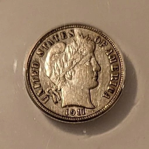 1911 Barber Dime XF45 ANACS - Image 3 of 4