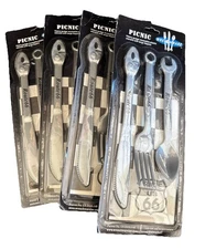 Wrenchware 4 pk picnic utensils Route US 66