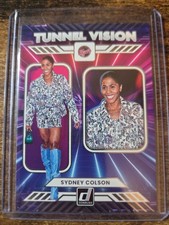 2025 Donruss WNBA Sydney Colson Tunnel Vision #11 Indiana Fever