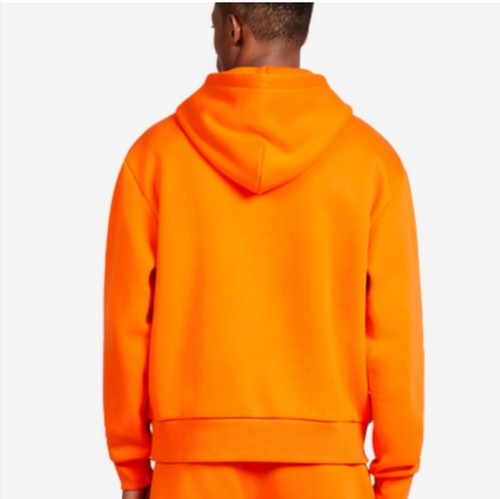 All City By Just Don Hoodie Crafted Fleece Orange Mens Sweater Sze XL Basketball - Picture 2 of 10
