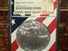 2018  Silver Eagle  MS70 ~ Limited New Year Edition  ~FLAG CORE ~ Save $4