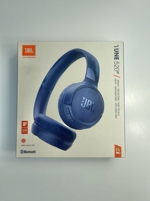 By Harman JBL  Tune 520BT Foldable Wireless Bluetooth Headphones Blue