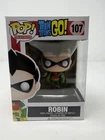 FUNKO POP! TEEN TITANS GO ROBIN VAULTED #107 NEW IN BOX SEE DESC