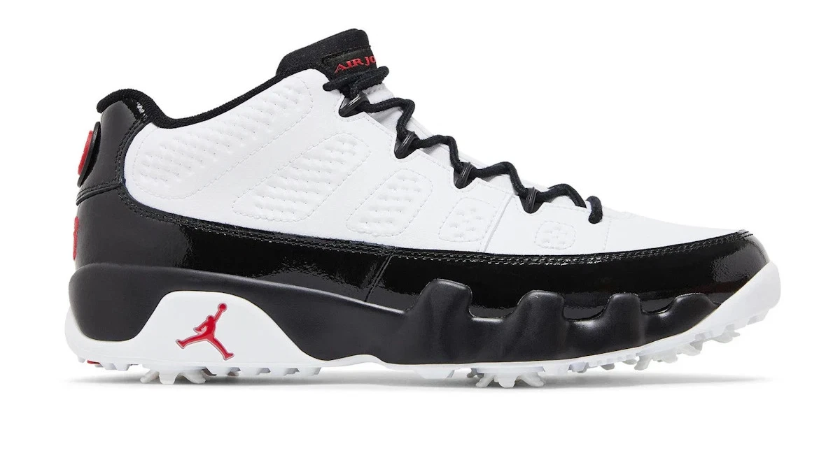 Preços baixos em Jordan 9 Golf Low White Black True Red | eBay