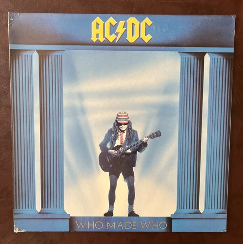 Vintage AC/DC - Who Made Who First Pressing 1986 Vinyl LP Atlantic Records (G)
