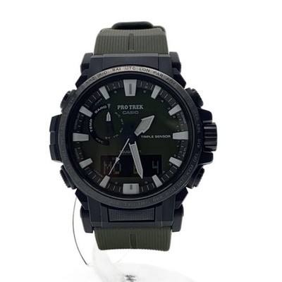 CASIO PRO TREK Case Size 5.1 ×4.9cm Used Watch #933216