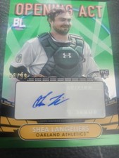 2023 Shea Langeliers Autographed Rookie Card. rookie card picture