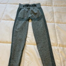 Gymshark Women's Size Medium Workout Leggings Green Athleisure Running Yoga Gym