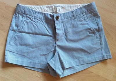 H&M Shorts, blau/weiß/gestreift, Gr.38, Baumwolle, ungetragen - Bild 1 von 4