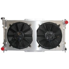 Radiator Fan Shroud Fit Subaru Legacy L LS GT 2.2L 2.5L H4 1995-1999 Aluminum AT