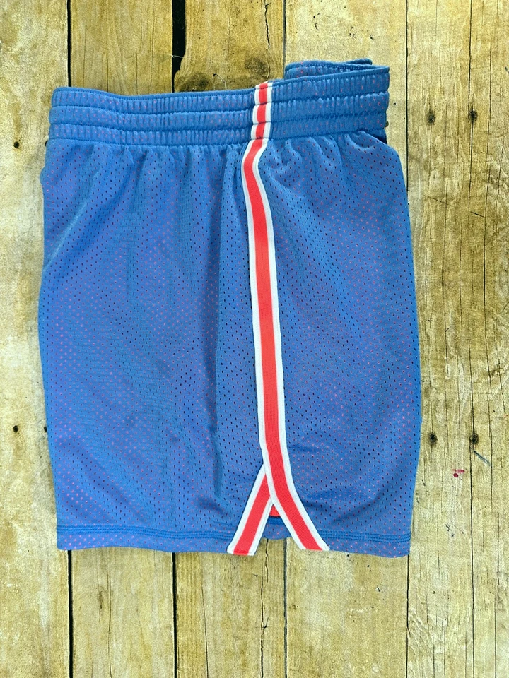 DANSKIN NOW PANTALONES CORTOS DE MALLA AZUL CIELO ROSA MUJER M 8/10 BALONCESTO CORRER 💗COMO NUEVO💗 Foto 2 de 4