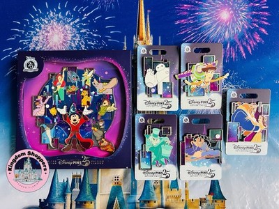2025 Disney Parks The Most Magical Place On Earth Jumbo Pin Set Of