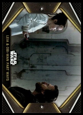 2023 Topps Star Wars: Obi-Wan Kenobi Leia & Obi-Wan Part Ways #85