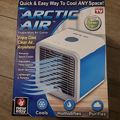 #ad Arctic Air Evaporative Portable Air Cooler Model 17013 3 Speeds Humidifier AS TV $19.99