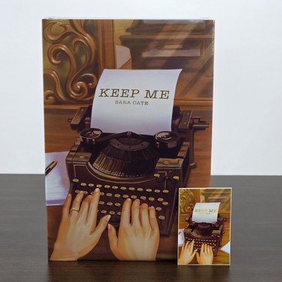 Bookish Box KEEP ME Exclusive Luxe Edition by Sara Cate with Sticker NEW SEALED
