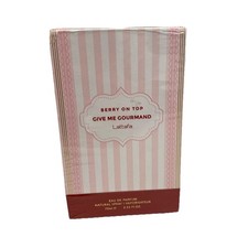 Berry On Top Give Me Gourmand by Lattafa 2.53 Fl Oz