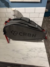 CRBN Pro Team Tour Bag 2.0 Pickleball 6 Paddle Duffel Backpack w/ Sling Bag