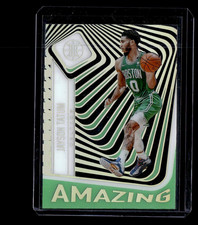 2020-21 Panini Illusions - Amazing Emerald #15 Jayson Tatum Celtics