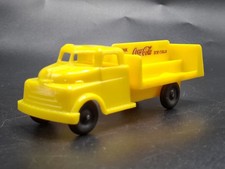 Vintage 1960s Pyro Plastics Drink Coca Cola Toy Delivery Truck Coke 5¾" Long