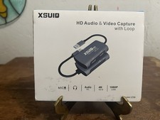 HD Audio Video Capture Card with Loop-1080p w Mic Input HDMI XSUID