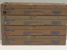 Konica Minolta TN-619 CMYK Toner set Part Number: A3VX150/250/350/450